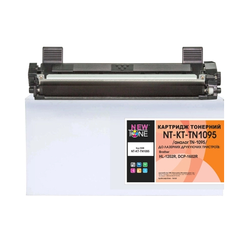 Картридж лазерный NewTone Brother TN-1095 Black (1500с) HL-1202R, DCP-1602R (NT-KT-TN1095)
