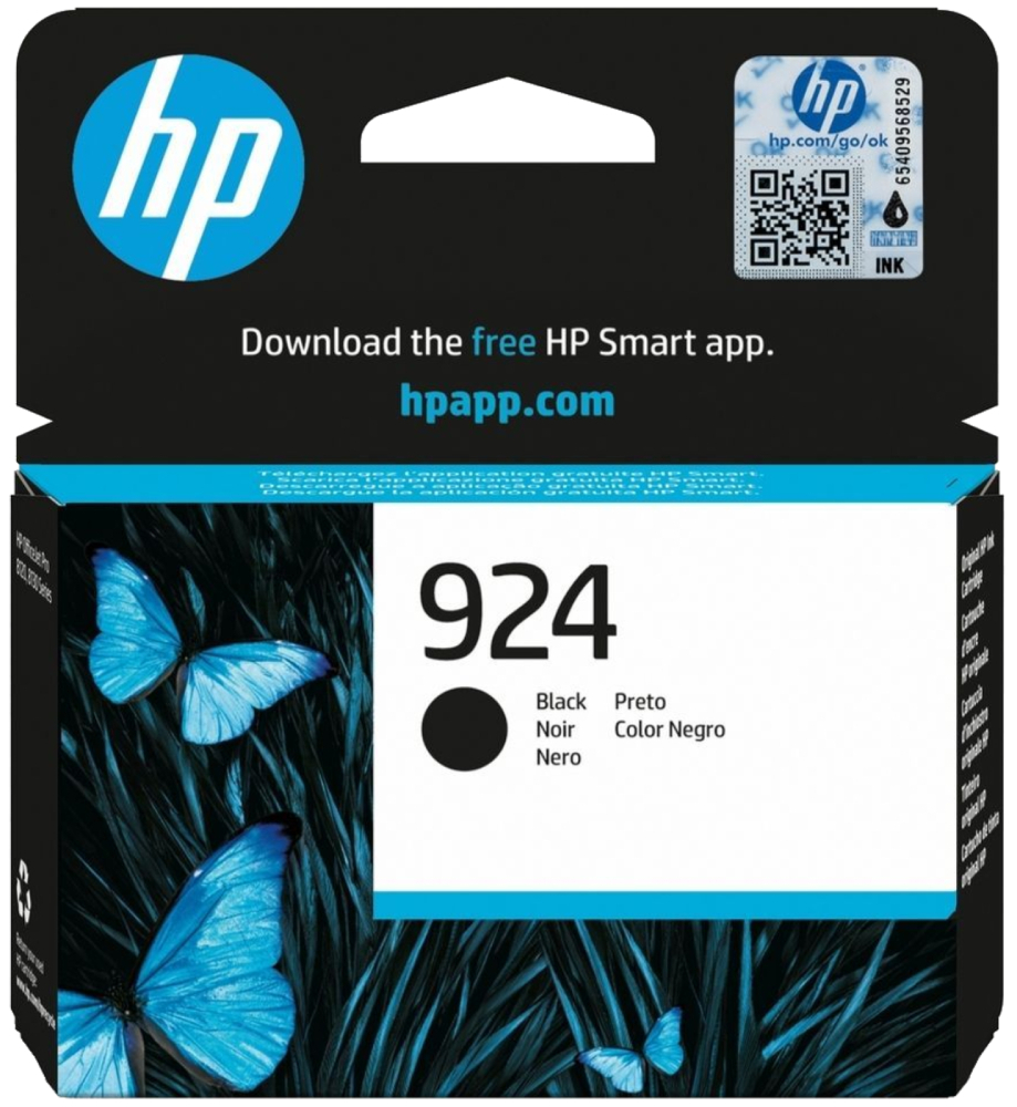 Картридж струменевий HP DJ No.924 Black (4K0U6NE) фото1
