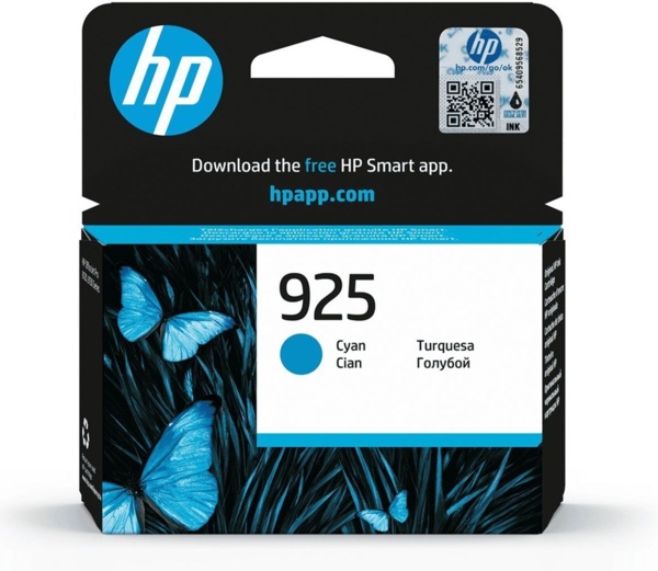 Картридж струйный HP 925 Cyan 400ст (4K0V6PE)