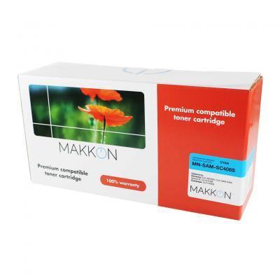 Картридж лазерный Makkon Samsung CLT-C406S (SC406S) 1k cyan (MN-SAM-SC406S) фото1