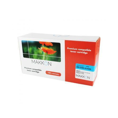 Картридж лазерный Makkon Samsung CLT-C406S (SC406S) 1k cyan (MN-SAM-SC406S)