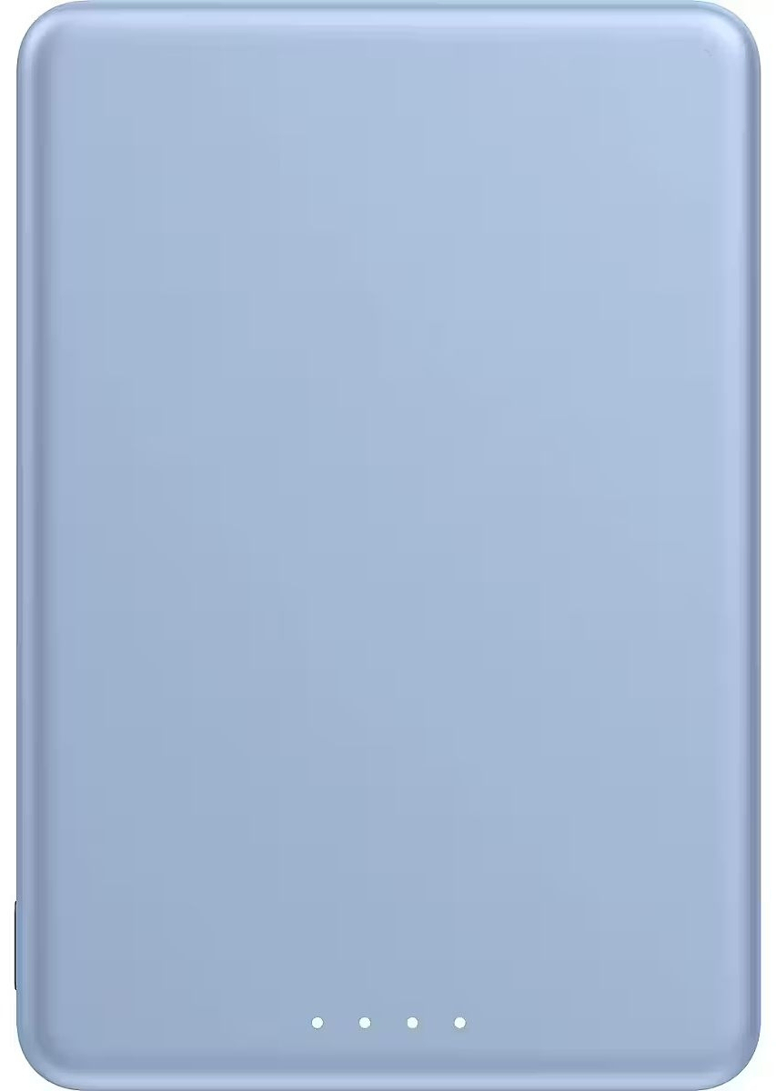 Павербанк Xiaomi Super Slim Magnetic 5000mAh синий фото1