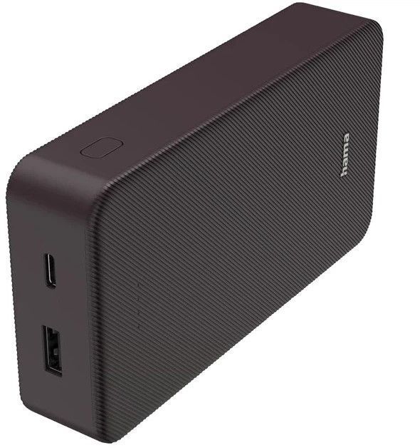 Павербанк Hama 20000mAh 15W (00201715) рожевий фото1