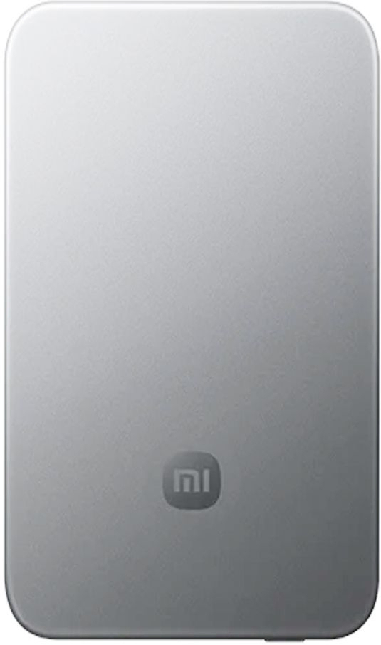 Павербанк Xiaomi UltraThin Magne 5000mAh 15W серый фото1