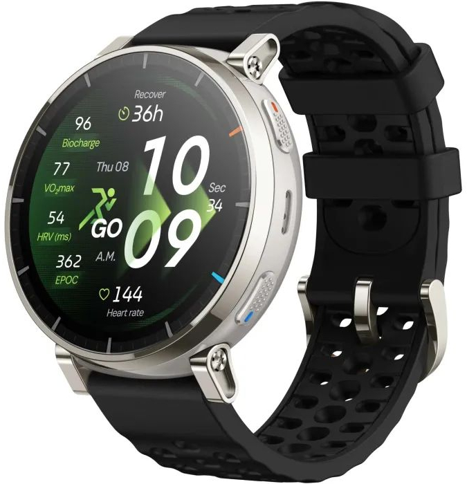 Смарт-годинник Amazfit Active 3 Premium W2559GL1N Silver фото1