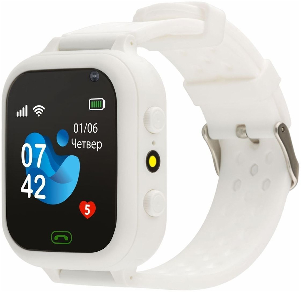 Смарт-годинник для дітей AmiGo GO009 White (996385) фото1