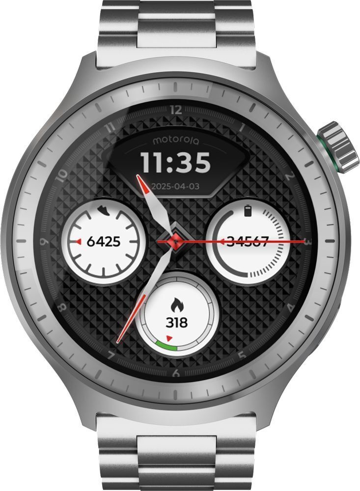 Смарт-часы Motorola Watch Silver PG38C08264 (1208251) фото1