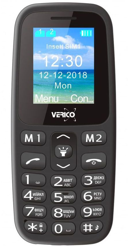 Мобильный телефон Verico Classic A183 Black (4713095608247) фото1