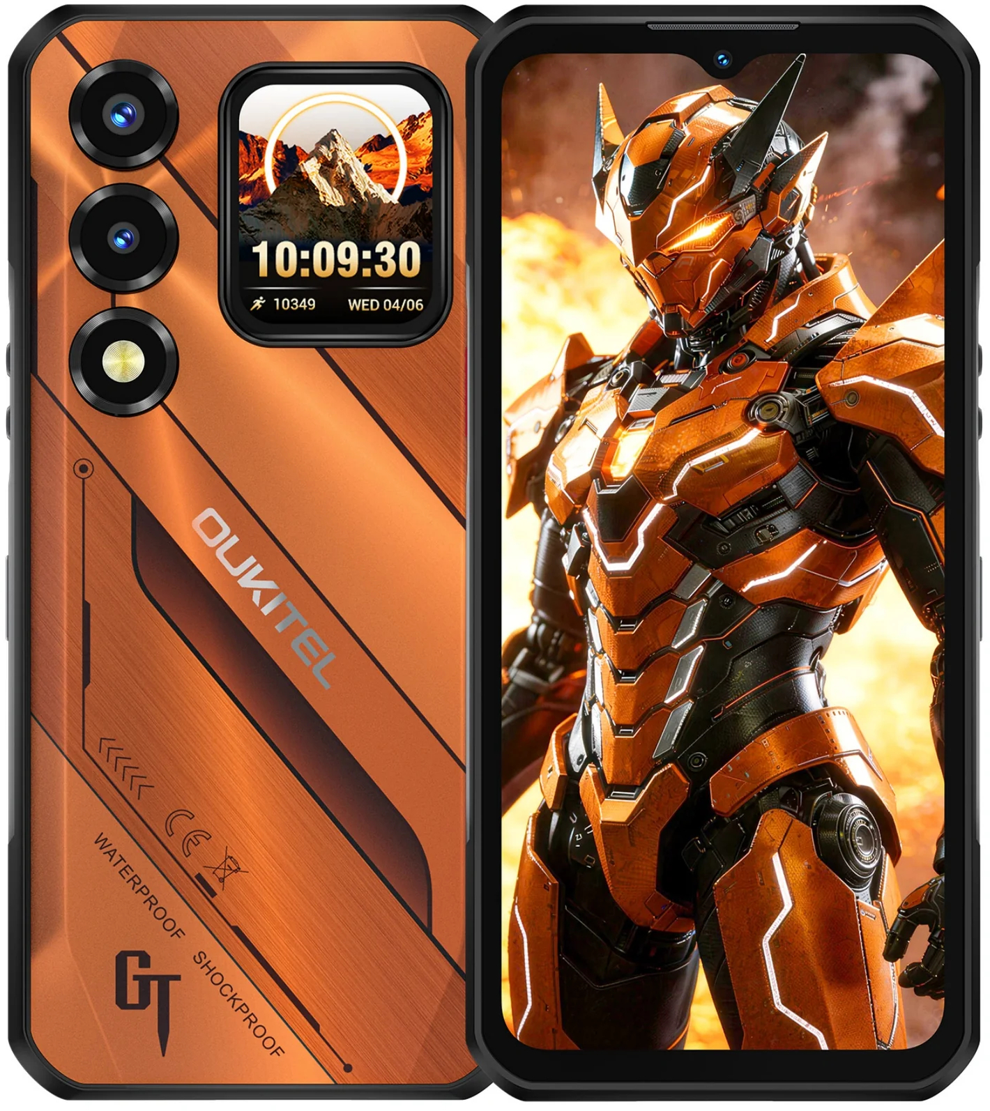 Смартфон Oukitel WP66 12/512GB Orange (6941749856845) фото1