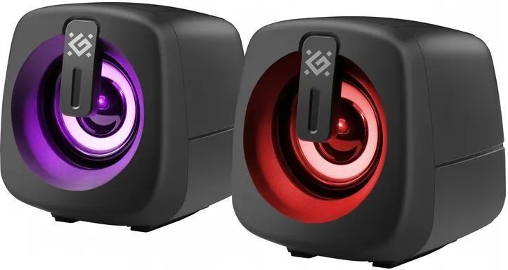 Акустика Defender J1 LED USB Black (65961) фото1