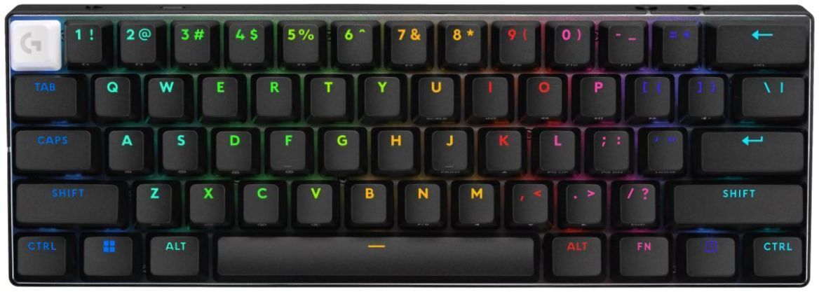 Клавиатура Logitech G PRO X 60 TKL GX Optical Tactile Black (920-011911) фото1