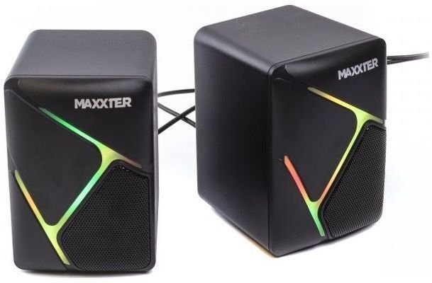 Акустика Maxxter CSP-U004RGB USB Black (CSP-U004RGB) фото1
