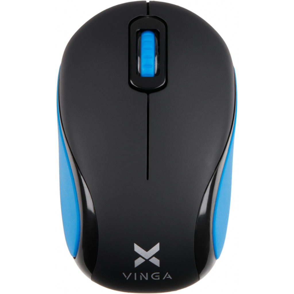 Мишка Vinga MSW-907 black - blue фото1