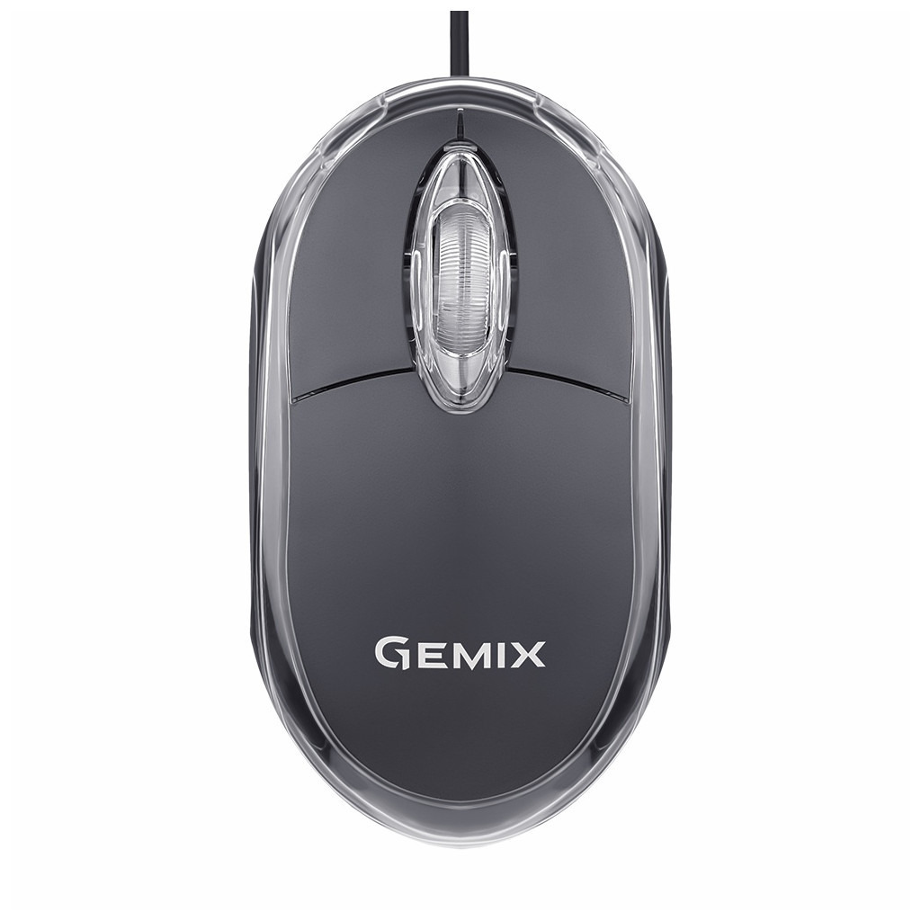 ≡ Мишка Gemix GM105 USB black (GM105Bk) – купити в Києві | ціни і