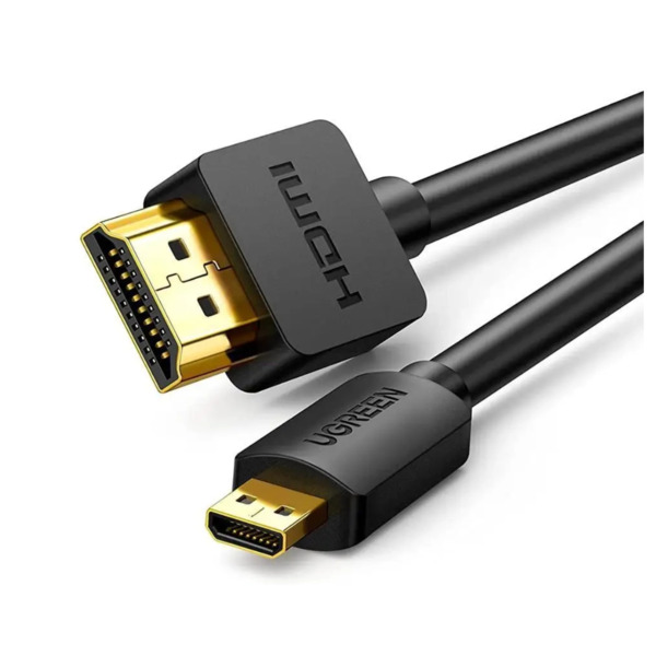 Кабель HDMI M to HDMI micro M 2.0m 4K black Ugreen (30103)
