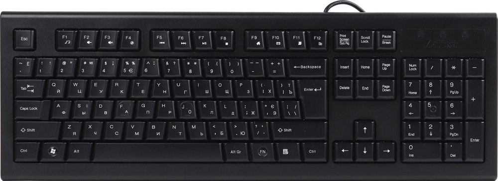 Клавіатура A4Tech KRS-83 USB Black (4711421811071) фото1