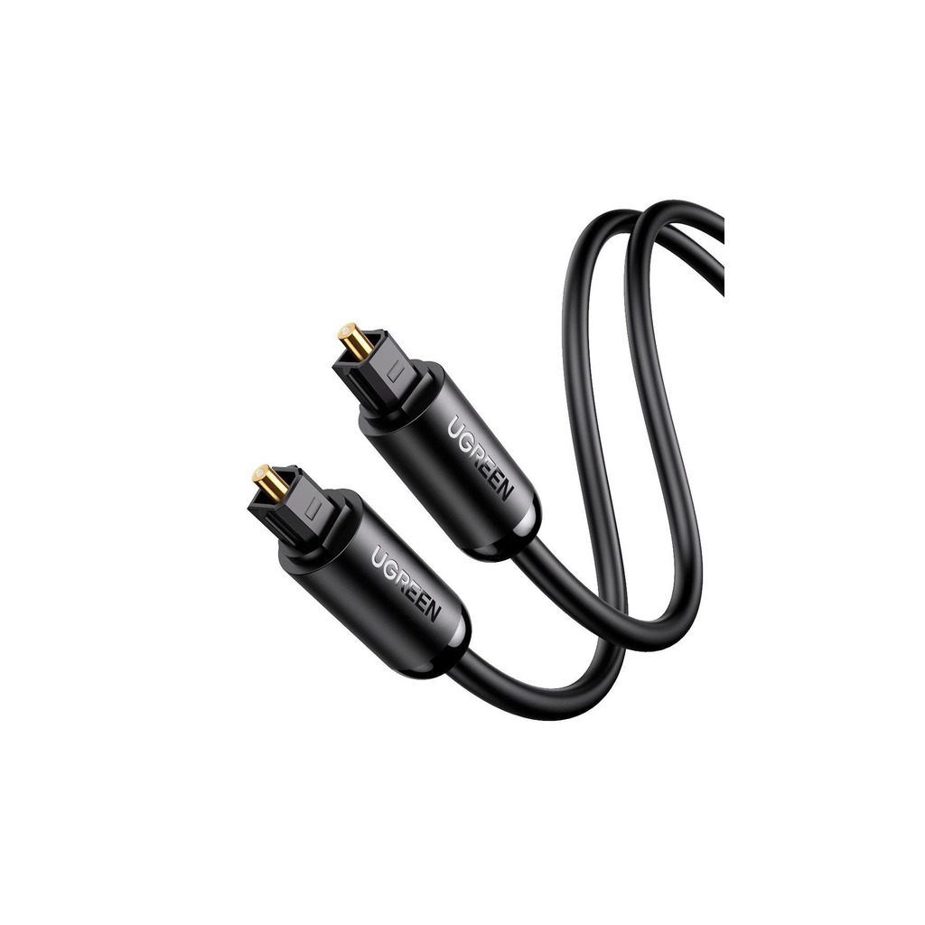 Кабель Optical Toslink 1.0m AV122 black Ugreen (70890) фото1