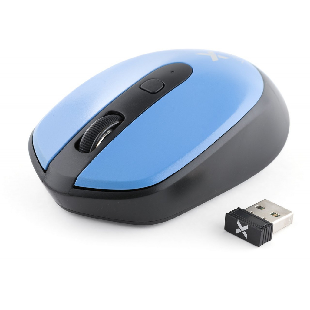 Мишка Vinga MSW-908 Silent Click blue фото1