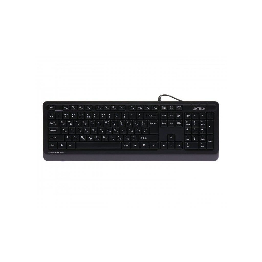 Клавіатура A4Tech FK10 Grey (4711421942959) фото1