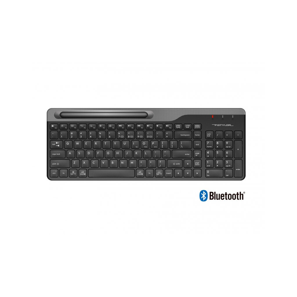 Клавіатура A4Tech FBK25 Wireless Black (4711421961509) фото1