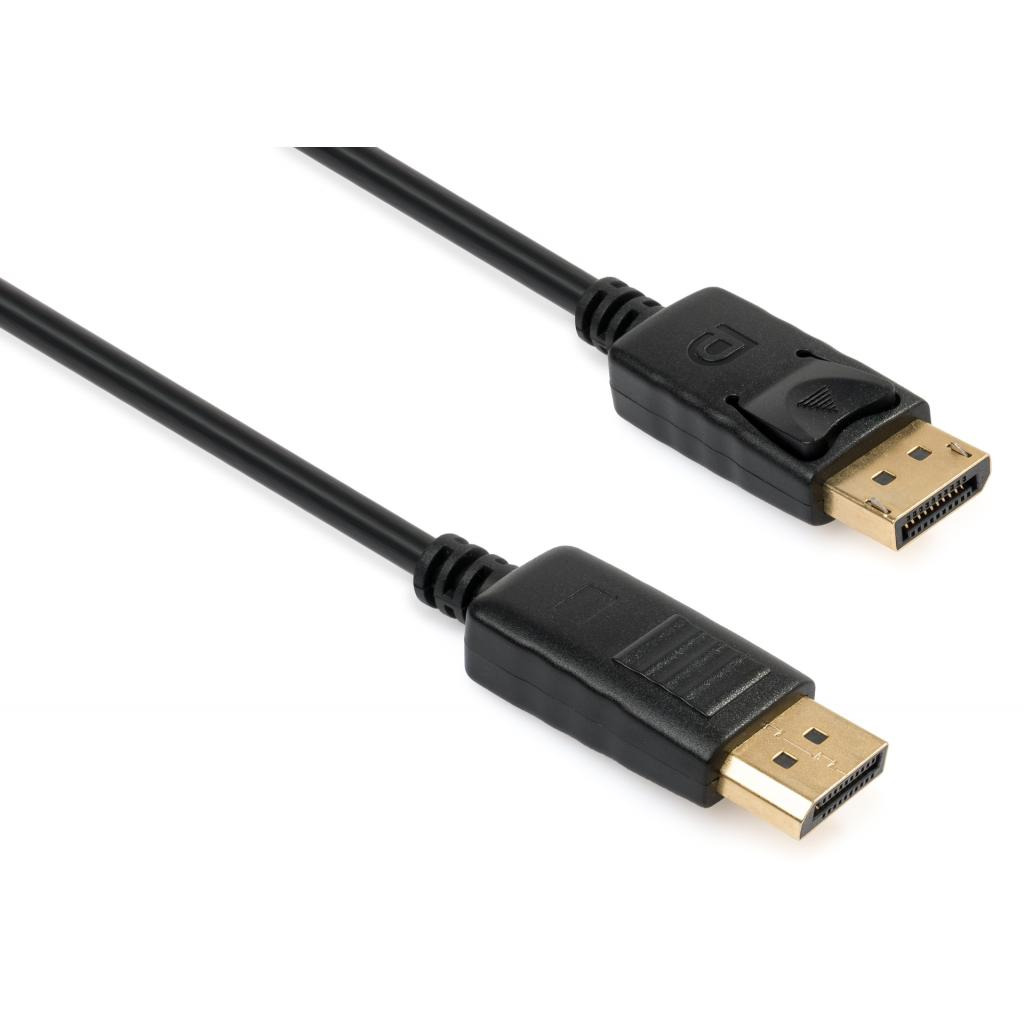 Кабель DisplayPort M to DisplayPort M 3.0m Vinga (VCPDPMM3BK) фото1