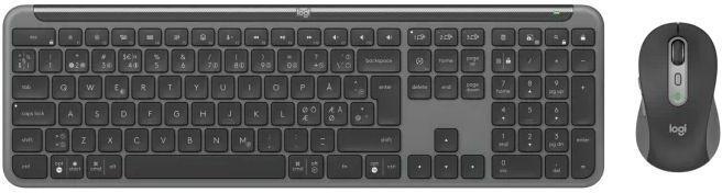 Комплект Logitech Signature Slim MK950 for Business Wireless/Bluetooth UA Graphite (920-012508) фото1