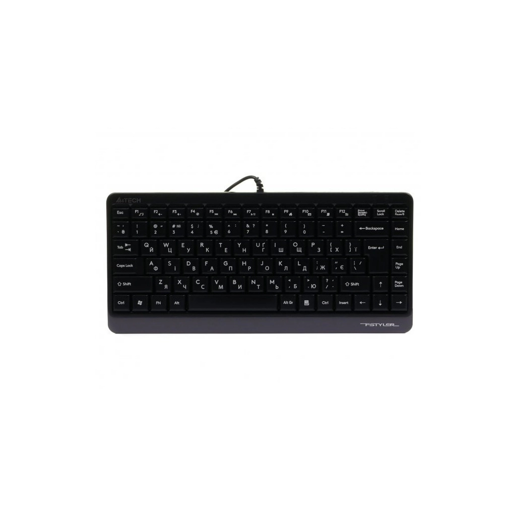 Клавіатура A4Tech FK11 Fstyler Compact Size USB Grey (4711421953313) фото1
