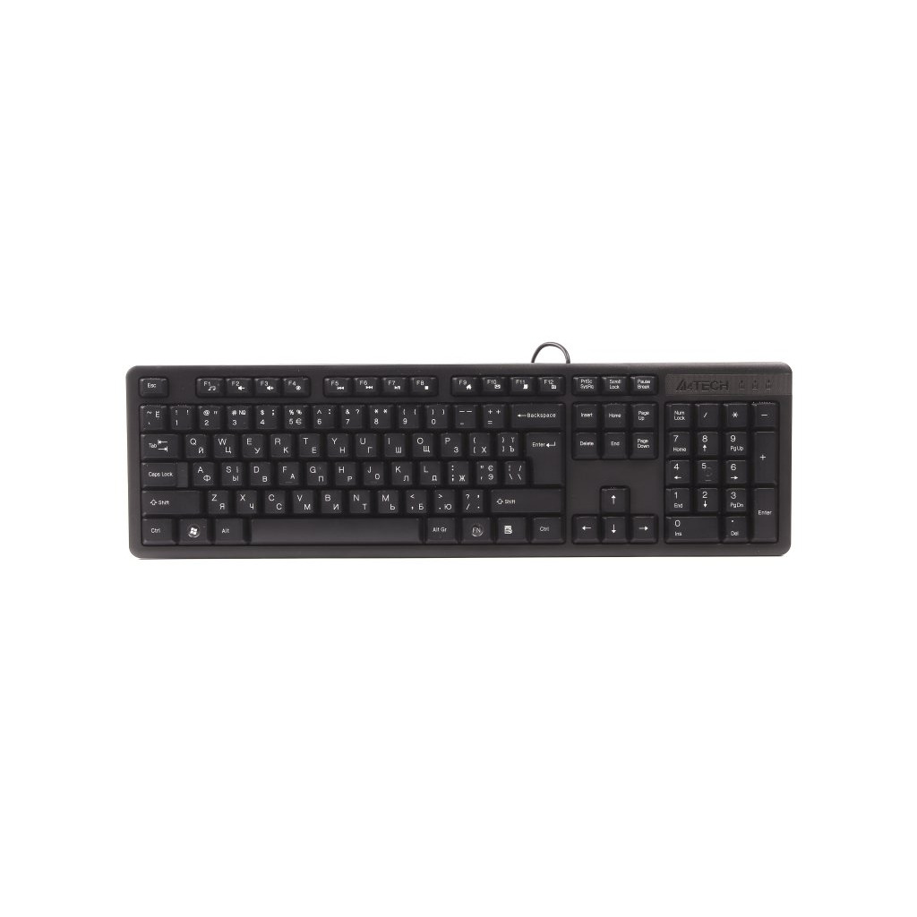 Клавиатура A4Tech KK-3 USB Black (4711421960809) фото1