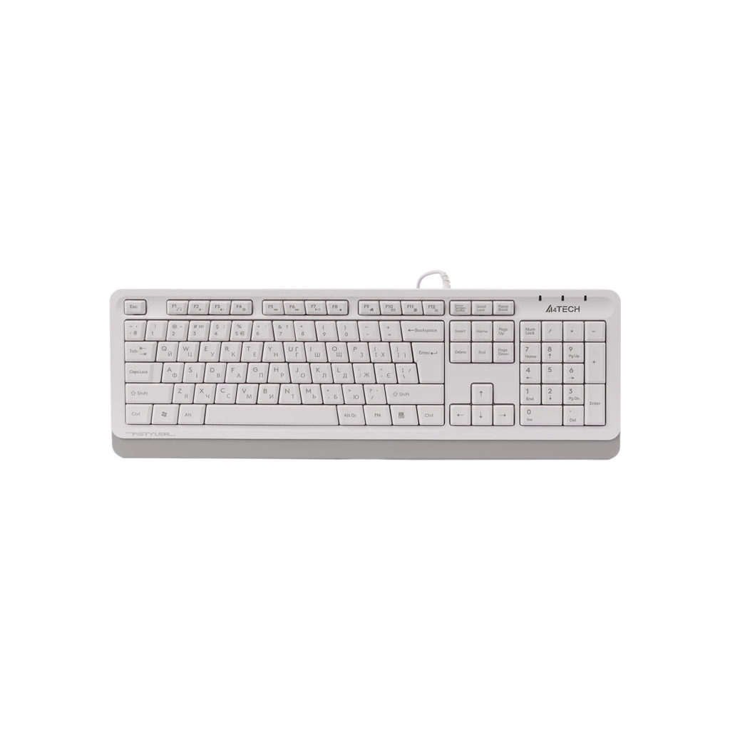 Клавиатура A4Tech FKS10 USB White (4711421963534) фото1