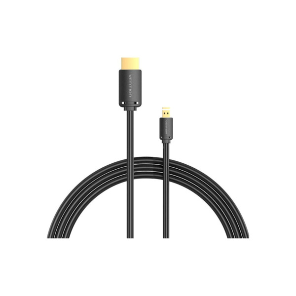 Кабель HDMI M to HDMI micro M 1.5m V2.0 4K 60Hz 18Gbps HDR Dolby Vention (AGIBG)