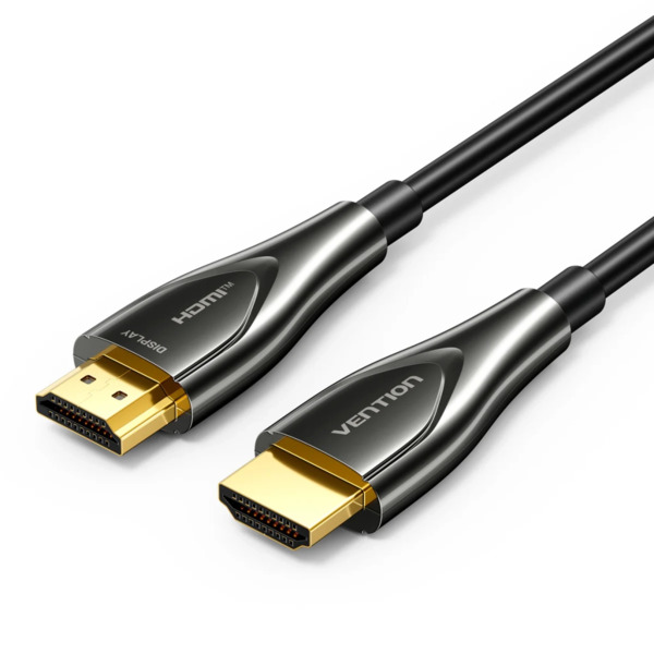 Кабель HDMI M to HDMI M 45.0m 4K60Hz fiber optic black Vention (ALSBW)