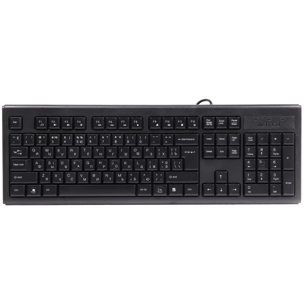 Клавиатура A4Tech KR-83 USB (4711421805964) фото1