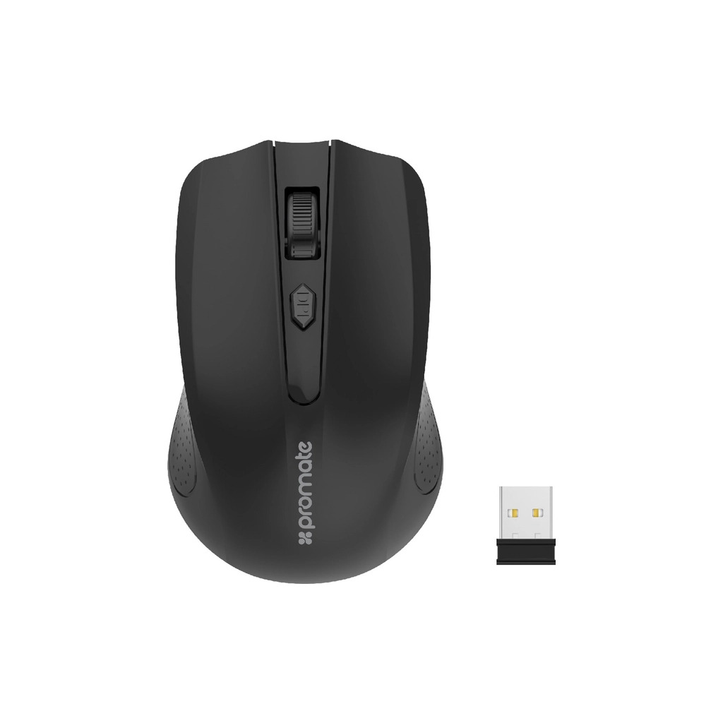 Мышь Promate Clix-8 Wireless Black (clix-8.black) фото1