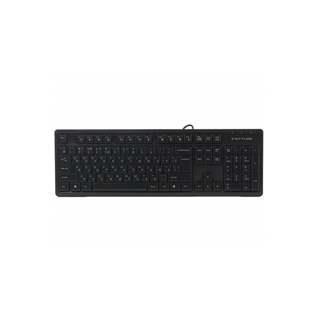 Клавиатура A4Tech FK12 USB UA Black (4711421003148) фото1