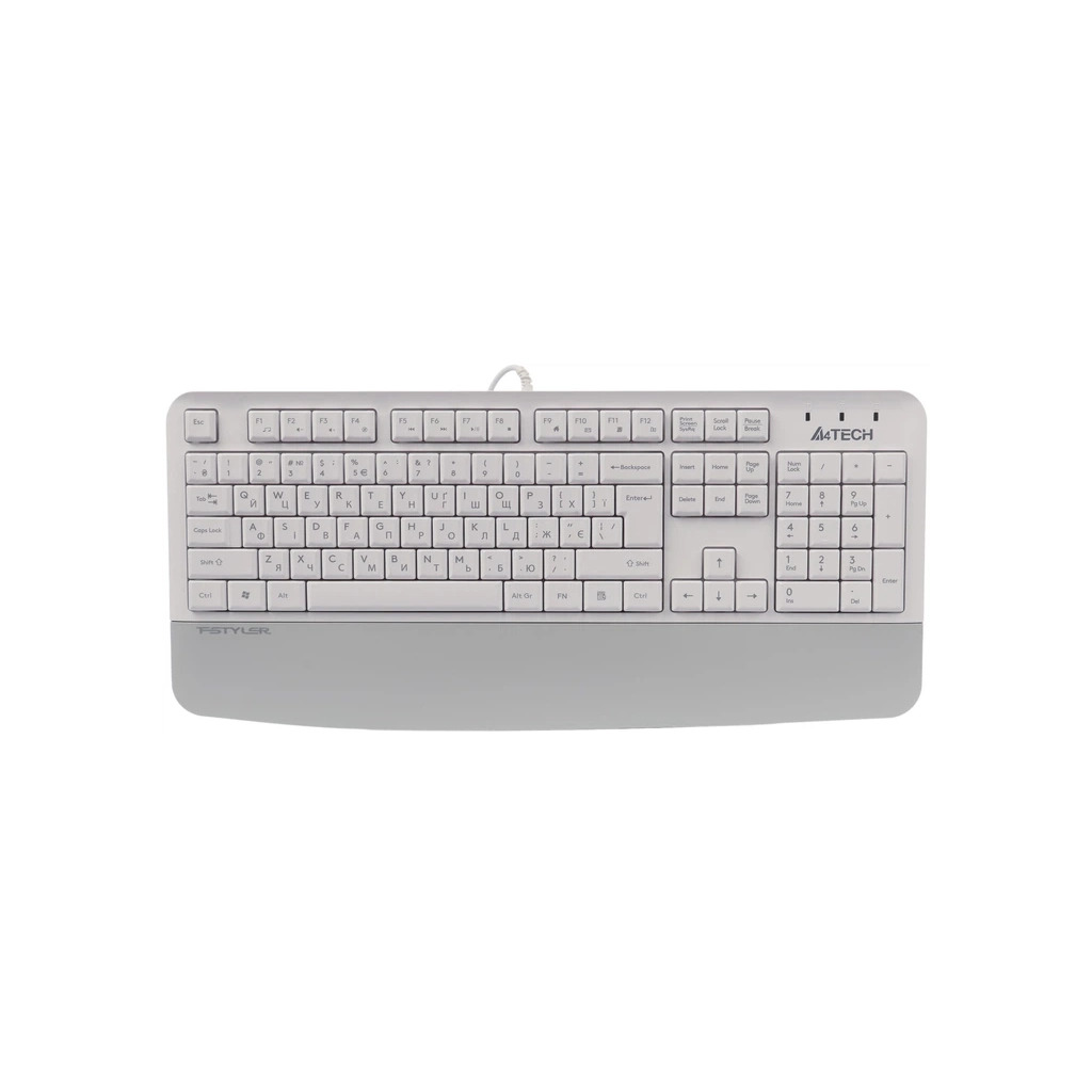 Клавиатура A4Tech FK20 USB UA White (4711421003216) фото1