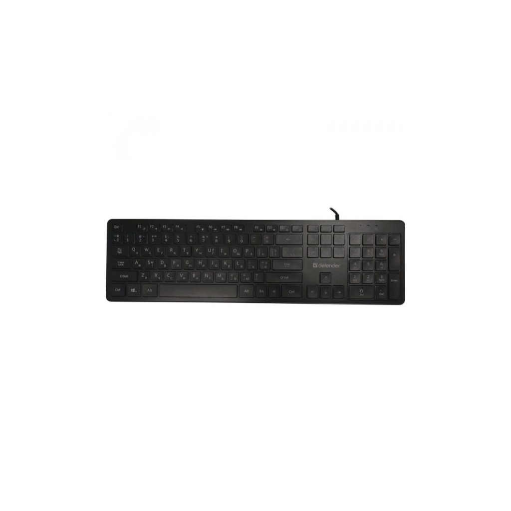 Клавиатура Defender Balance LQ LED USB UA Black (450790) фото1