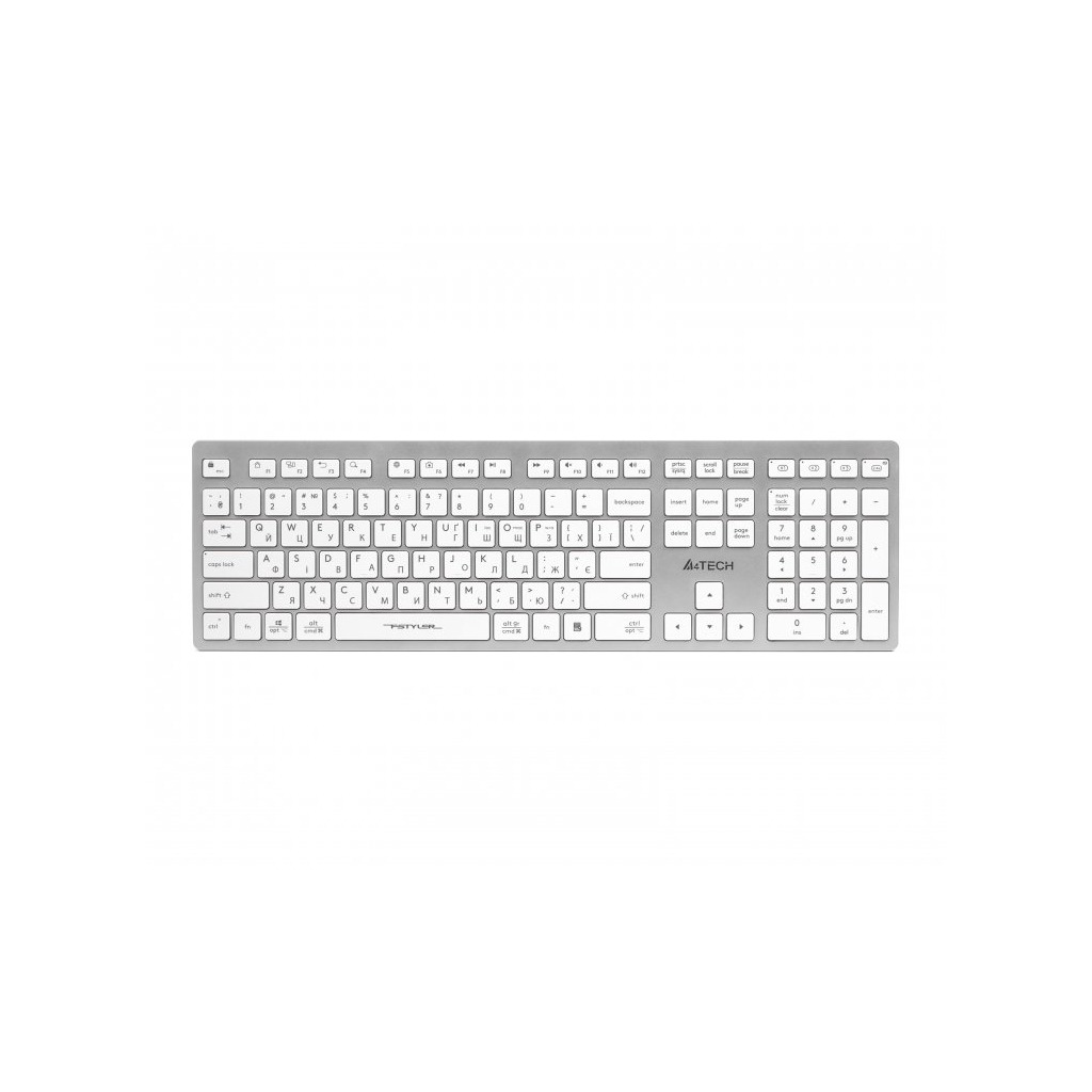 Клавіатура A4Tech FBX50C USB/Bluetooth White (4711421972772) фото1