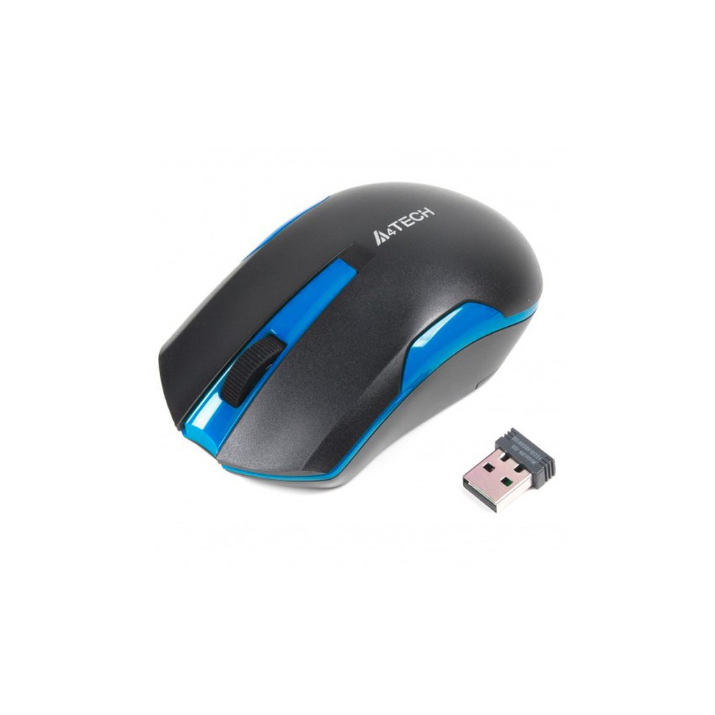 Мишка A4Tech G3-200N Black+Blue (4711421929448) фото1