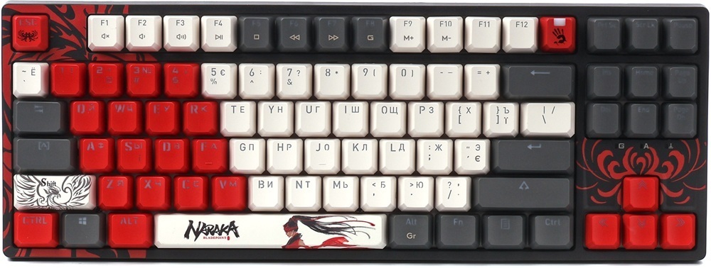 Игровая клавиатура A4Tech Bloody S87 USB Naraka (4711421001809) фото1