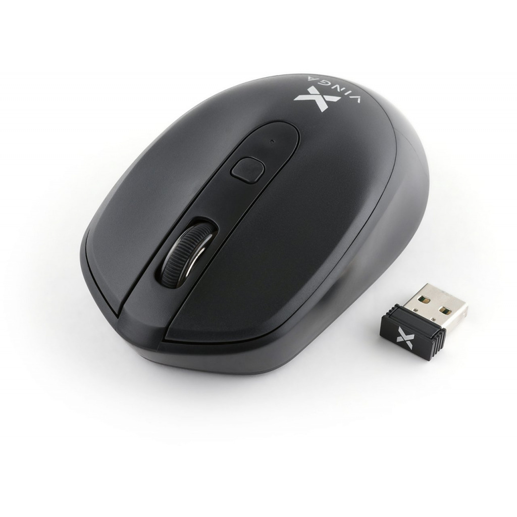 Мишка Vinga MSW-908 Silent Click black фото1