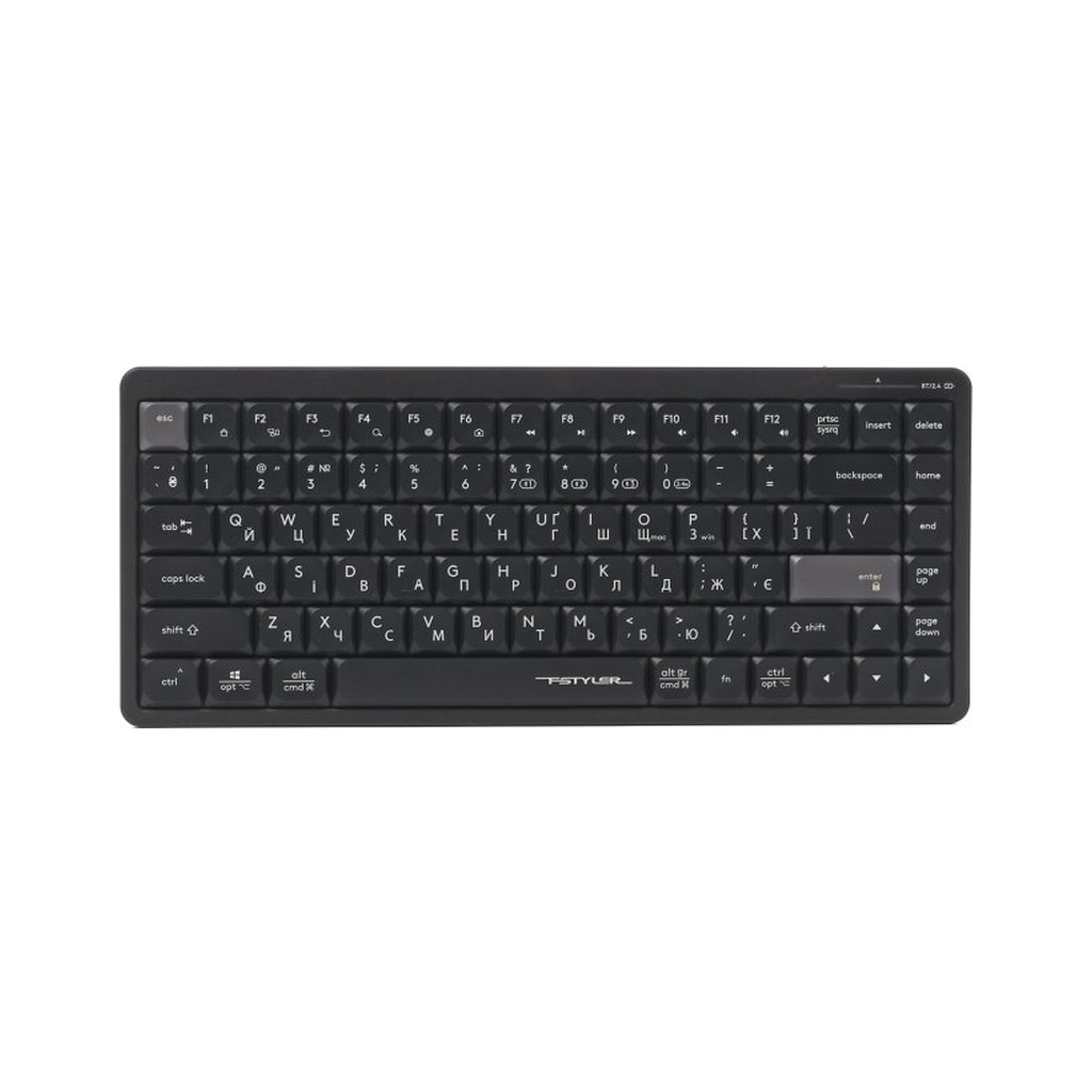 Клавиатура A4Tech FBX53C Wireless/Bluetooth UA Black (4711421001908) фото1