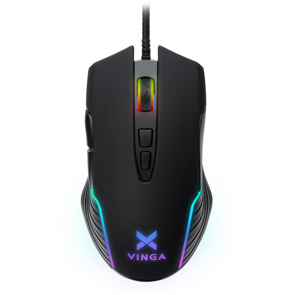 Ігрова мишка Vinga MSG-200 Black фото1