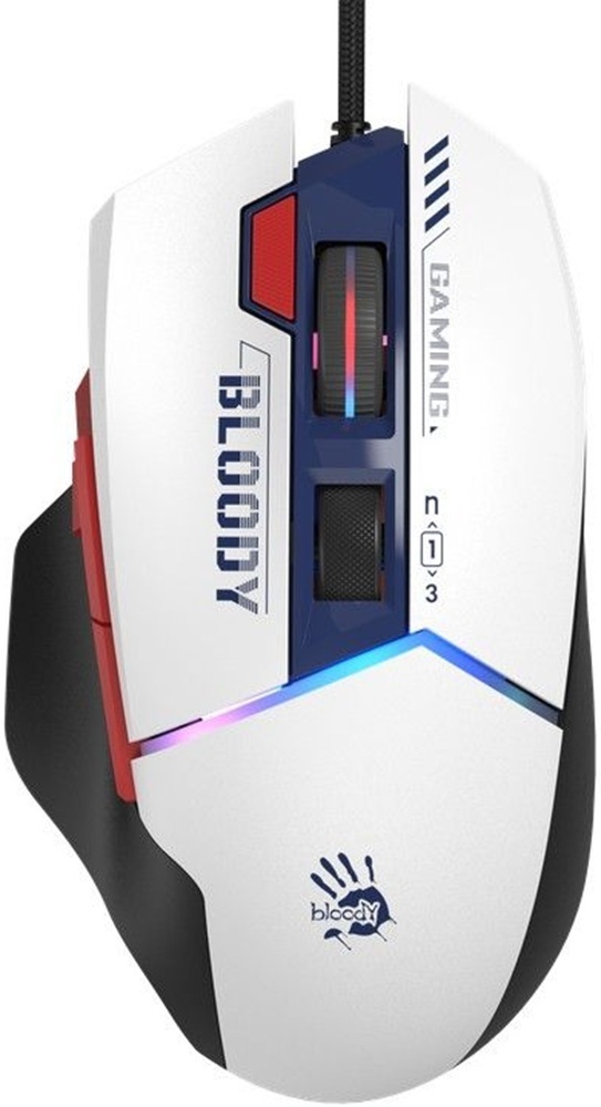 Игровая мышь A4Tech Bloody W95 Ultra USB White/Black (4711421002325) фото1