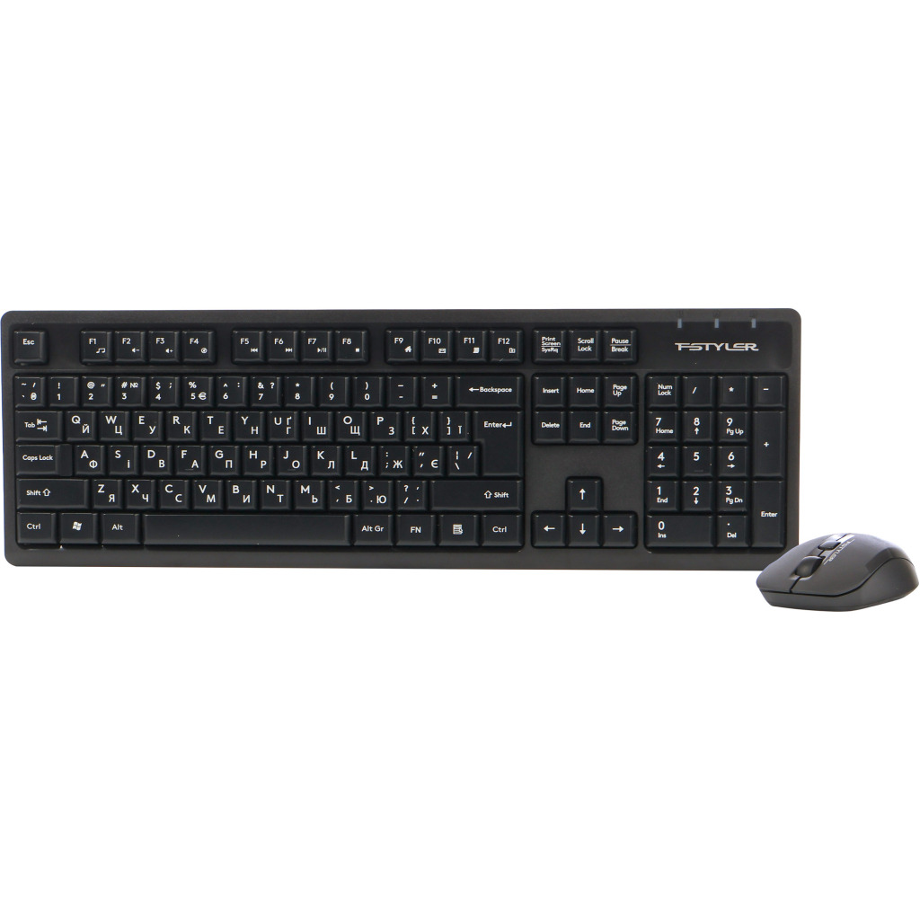 Комплект A4Tech FG1200 Wireless UA Black (4711421003186) фото1