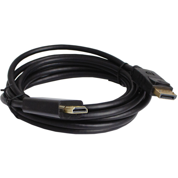 Кабель DisplayPort M to HDMI M 3.0m 4K60Hz black Patron (PN-DP-HDMI-30)