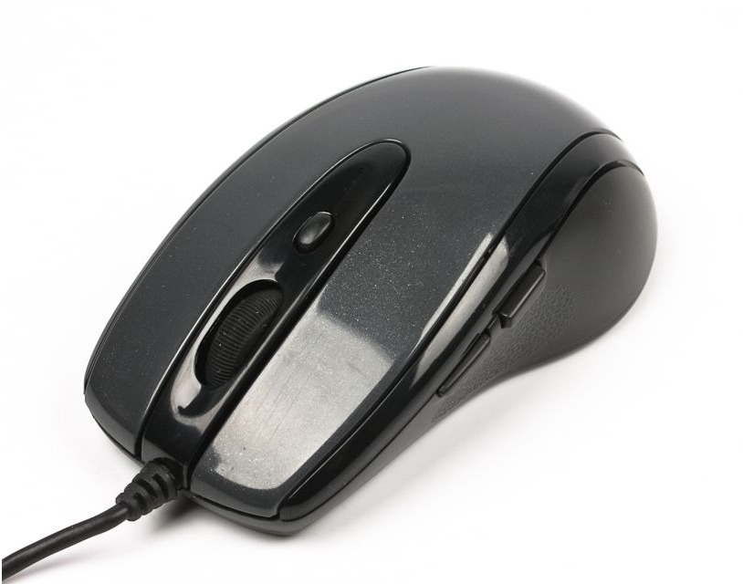Мышь A4Tech N-708X Glossy Grey (4711421867009) фото1