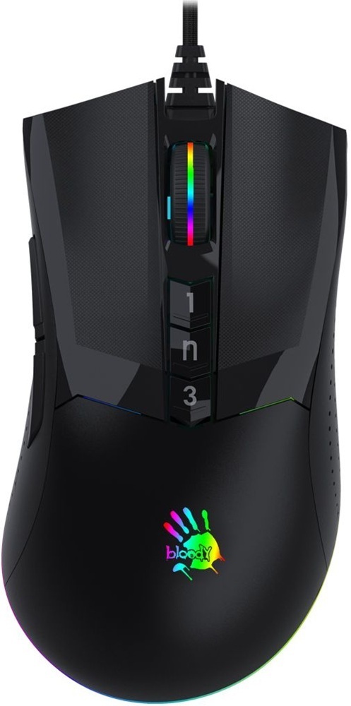 Игровая мышь A4Tech Bloody W90 Pro Stone black (4711421962483) фото1