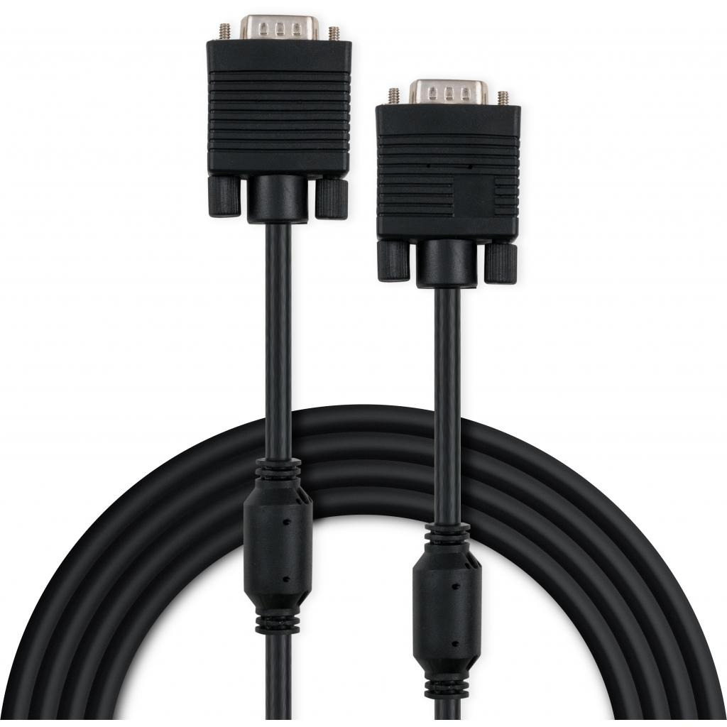 Кабель VGA M to VGA M 3.0m Vinga (VCPVGAF3BK) фото1