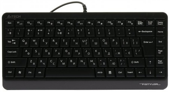 Клавиатура A4Tech FKS11 USB Grey (4711421960458) фото1