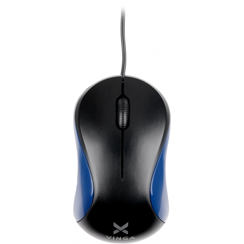 Мишка Vinga MS-882 black - blue фото1